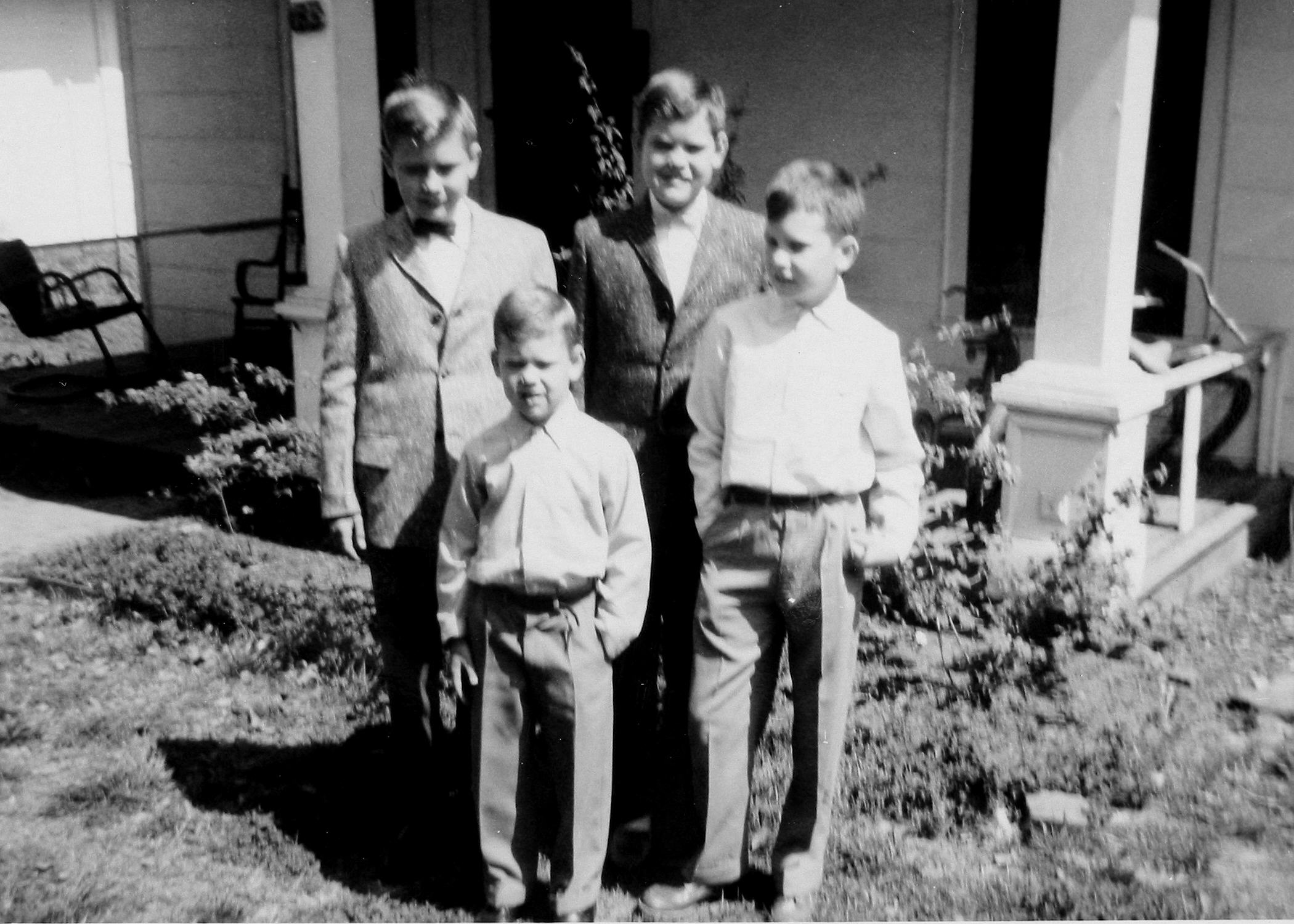 1960 Picture of John 3:16 Boys